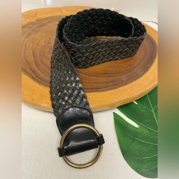 Omega | Accessories | Omega Woven Leather Belt | Poshmark display picture 3